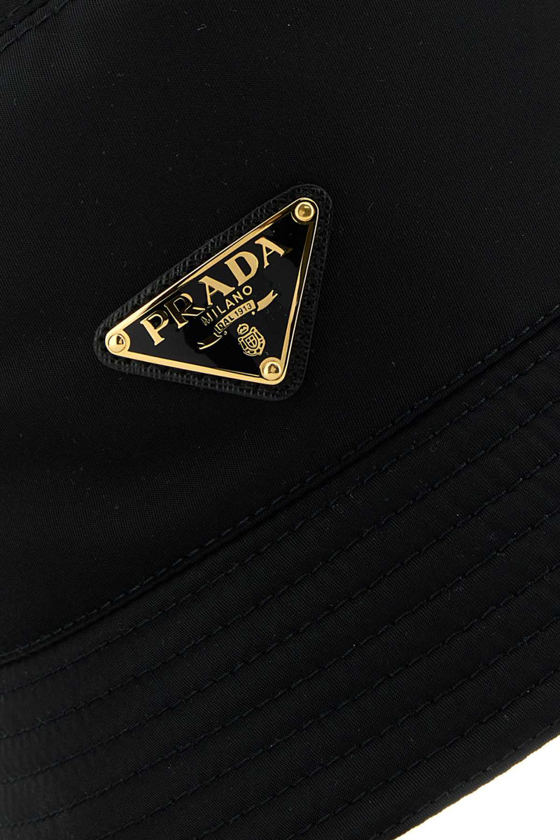Prada Re-Nylon Bucket Hat — Black
