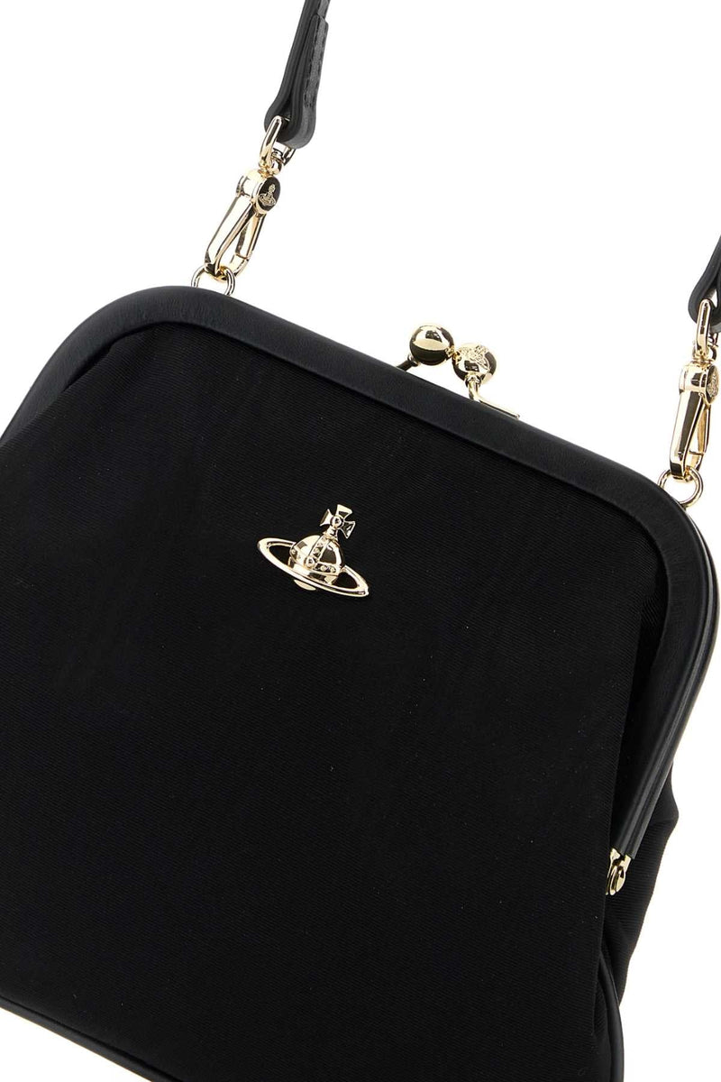 Vivienne Westwood Clutch Shoulder Bag — Black