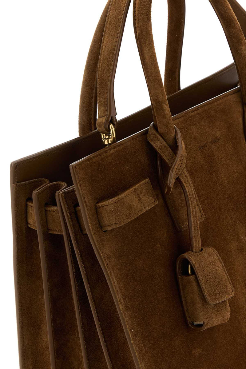 Saint Laurent Sac Shoulder Bag — Brown