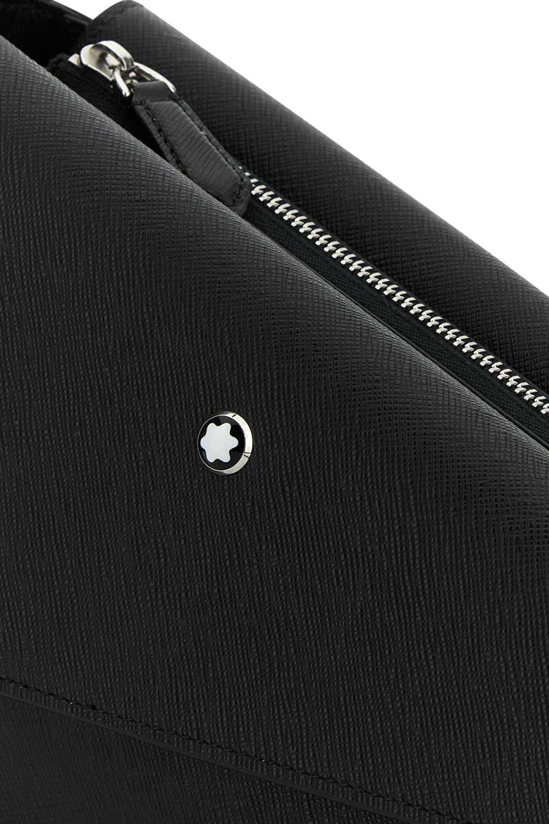 Montblanc Sartorial Trio Crossbody Bag — Black