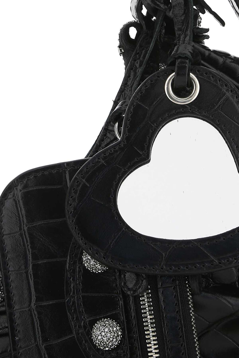 Balenciaga Le Cagole Xs Shoulder Bag — Black T Domesticated Calf