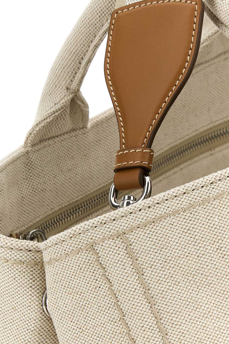 Prada Milano Tote Bag — Beige Coli-vitello