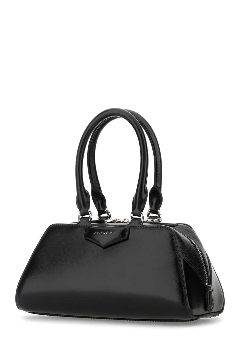 Givenchy Antigona East-West Top Handle Bag — Black