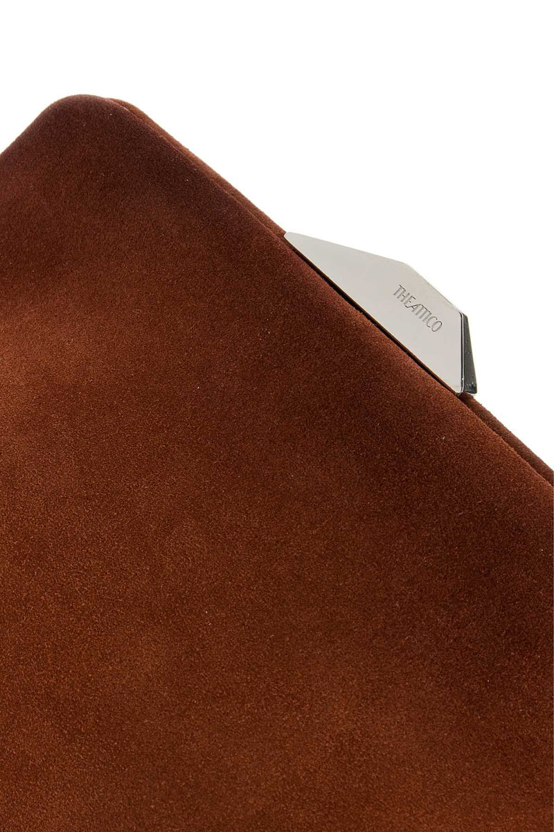 The Attico Day Off Clutch — Brown