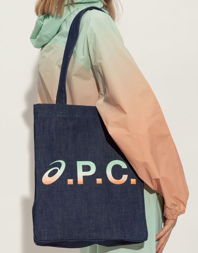 A.p.c. Tote Bag — Blue Cotton