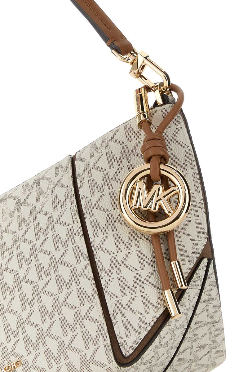 Michael By Kors Jordi Crossbody Bag — Beige