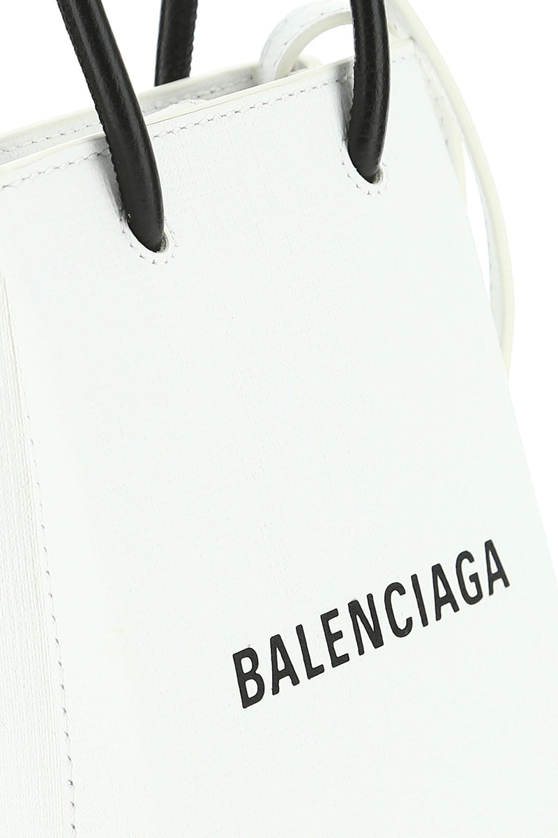 Balenciaga Mini Bag — White T Domesticated Calf Le