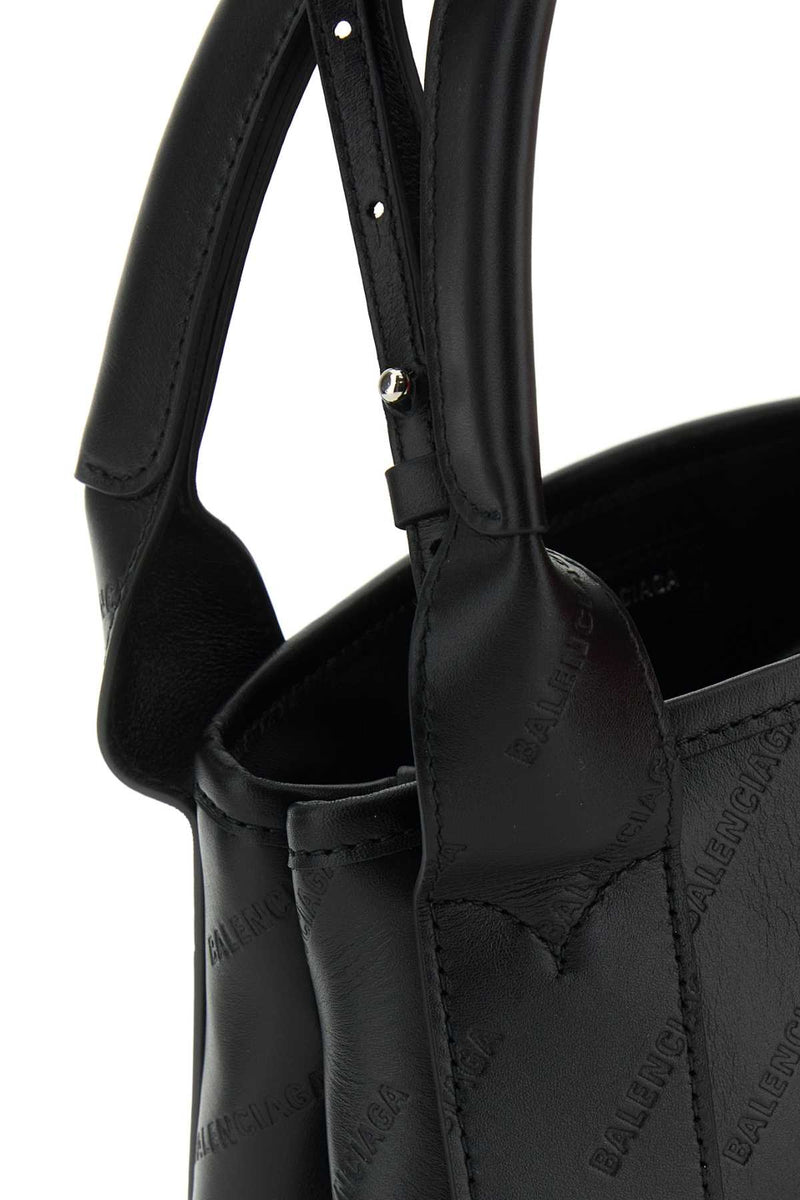 Balenciaga Cabas Shoulder Bag — Black