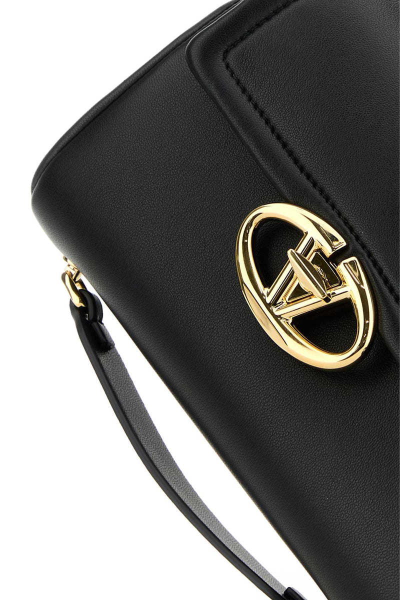Valentino Garavani Vlogo Shoulder Bag — Black