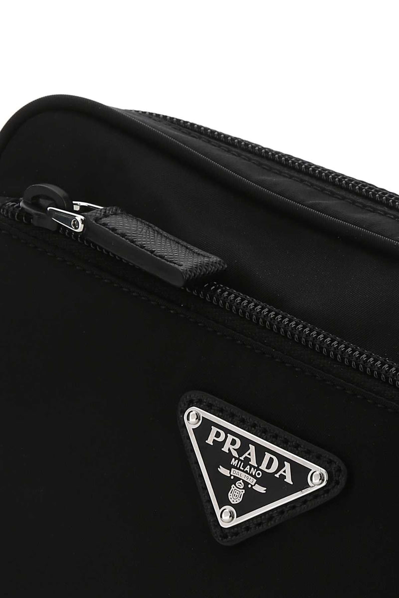 Prada Belt Bag — Black Poliammidericiclata-vitello