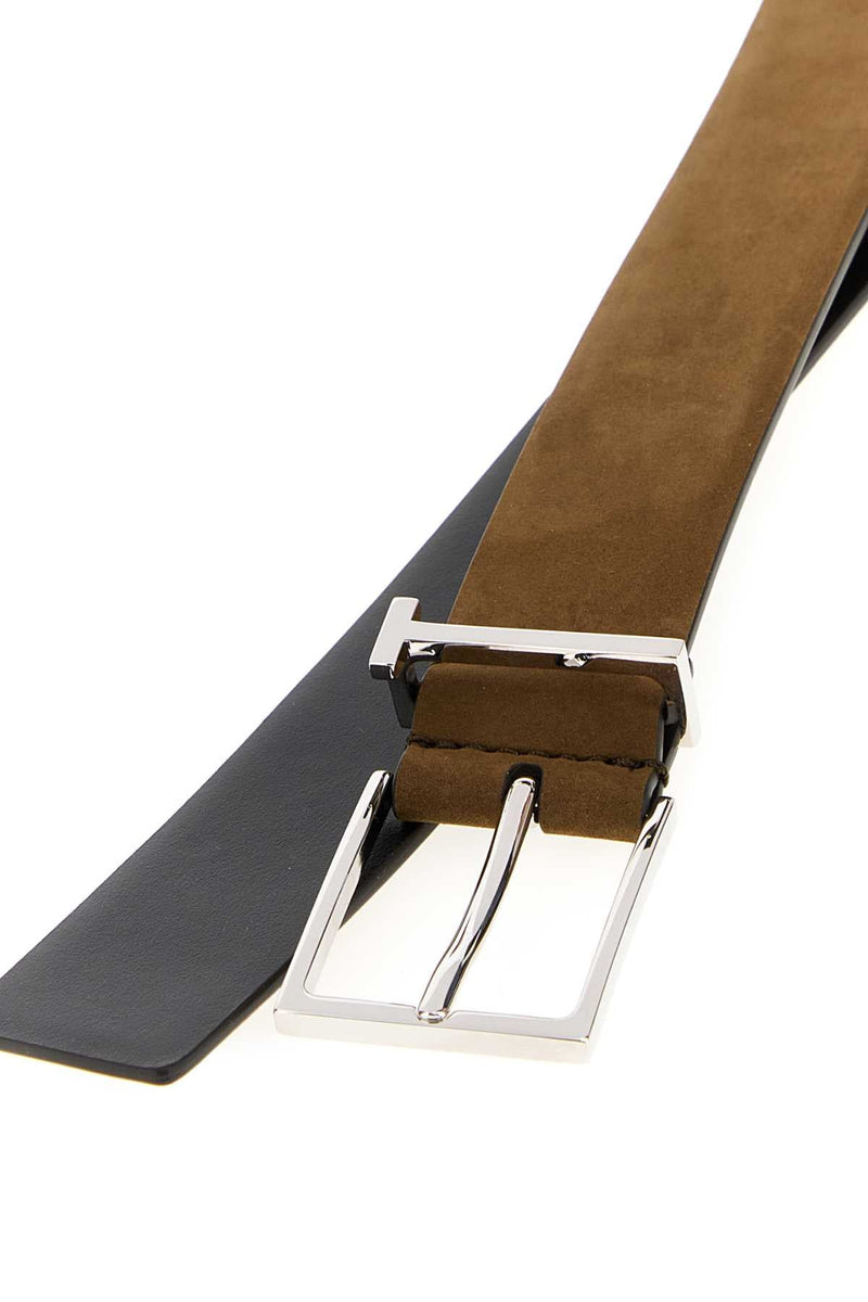 Tom Ford Calf Leather Belt — Brown