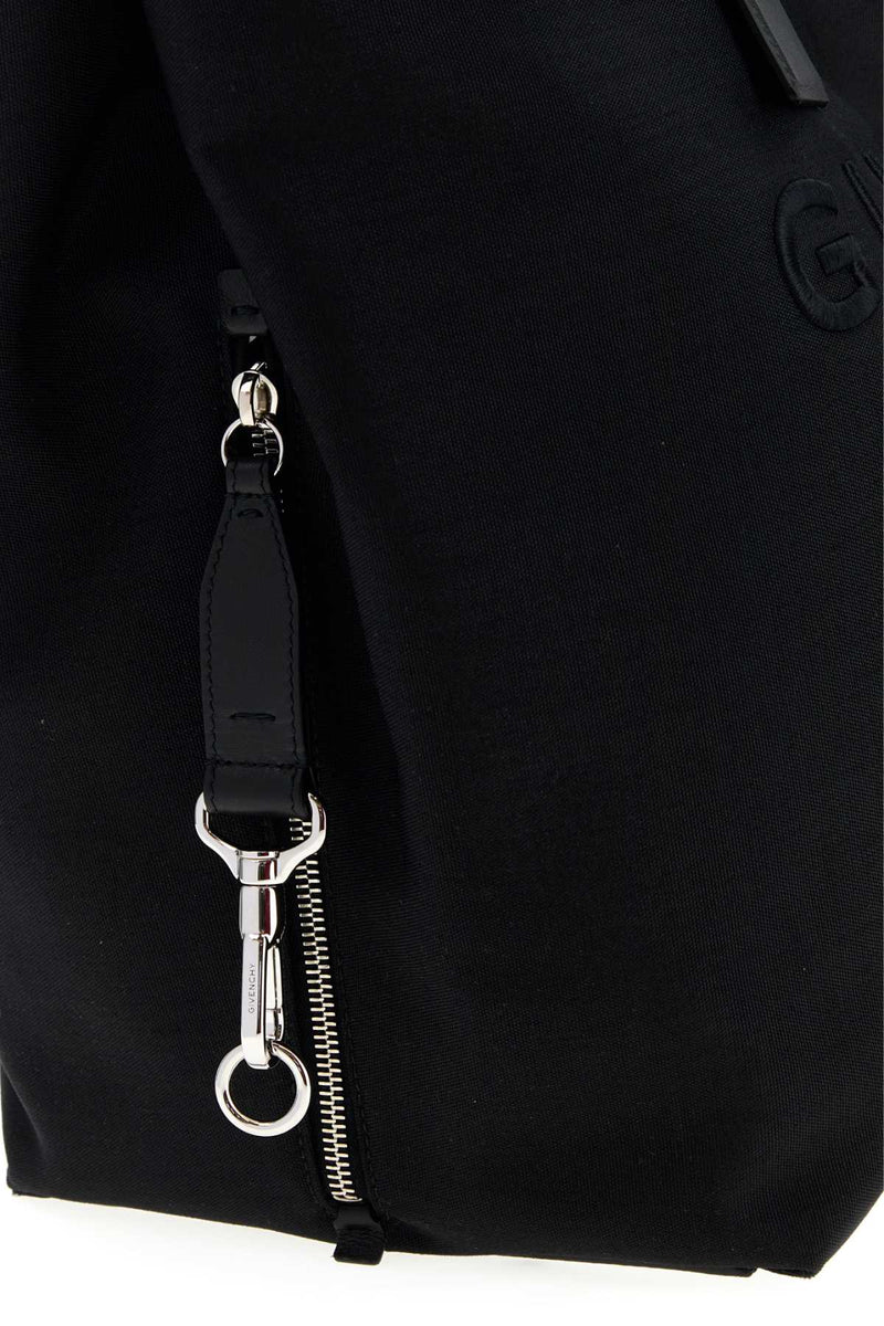 Givenchy Tote Bag — Black Exterior: Nylon Acrylic