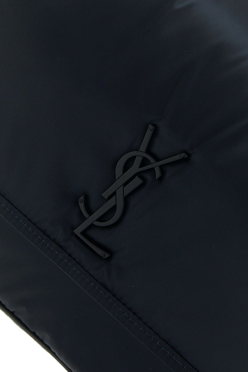 Saint Laurent Quilted Nylon Crossbody Bag — Black Z_new Soft Nylongoya Lux