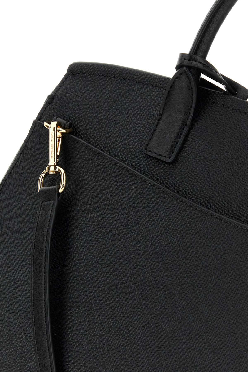 Michael By Kors Satchel Top Handle Bag — Black