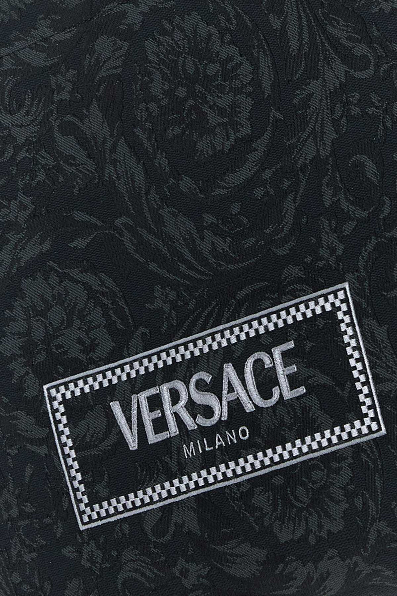 Versace Big Athena Tote Bag — Black