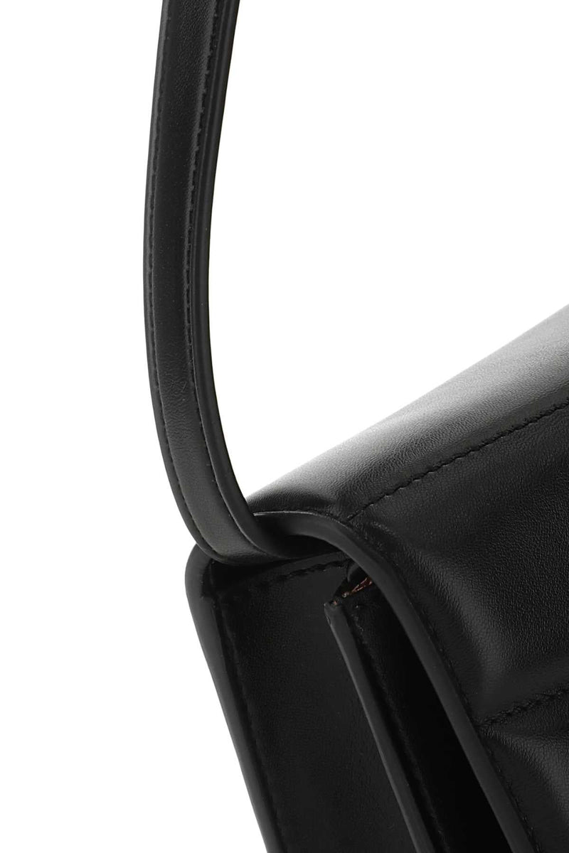 Stella Mccartney S-Wave Mini Crossbody Wallet — Black