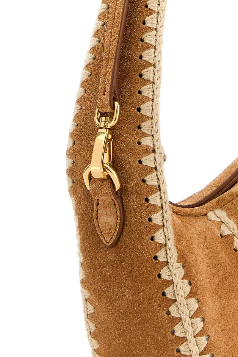 Miu Miu Wander Shoulder Bag — Beige Vitello