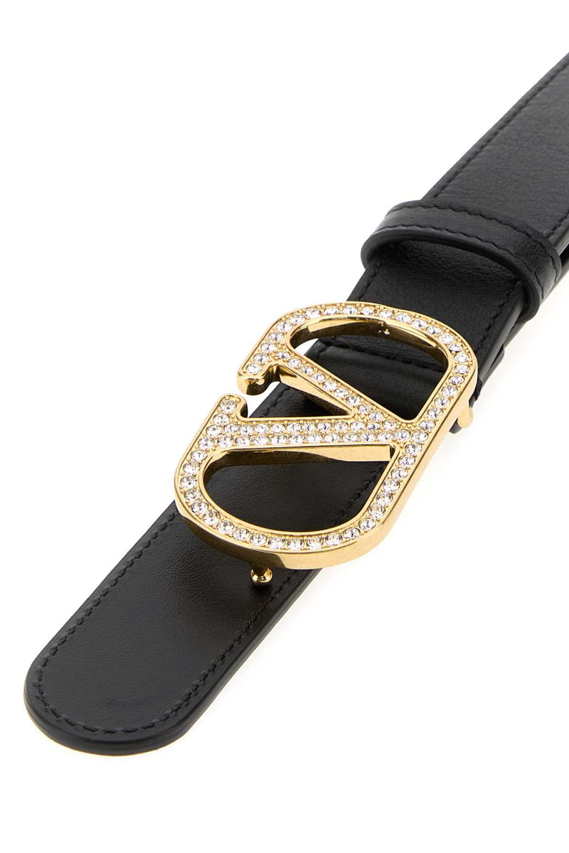 Valentino Garavani Vlogo Belt — Black