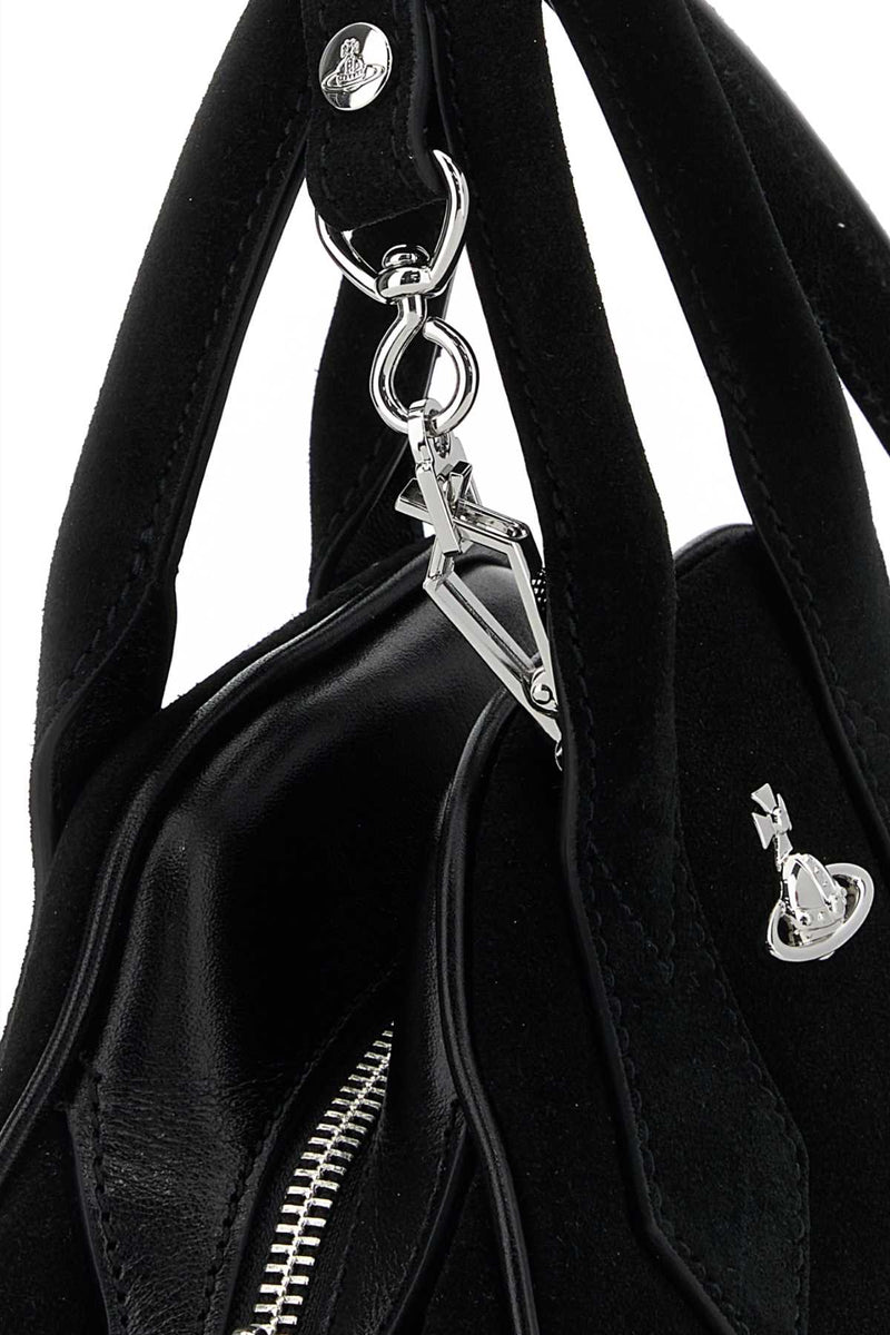 Vivienne Westwood Yasmine Top Handle Bag — Black