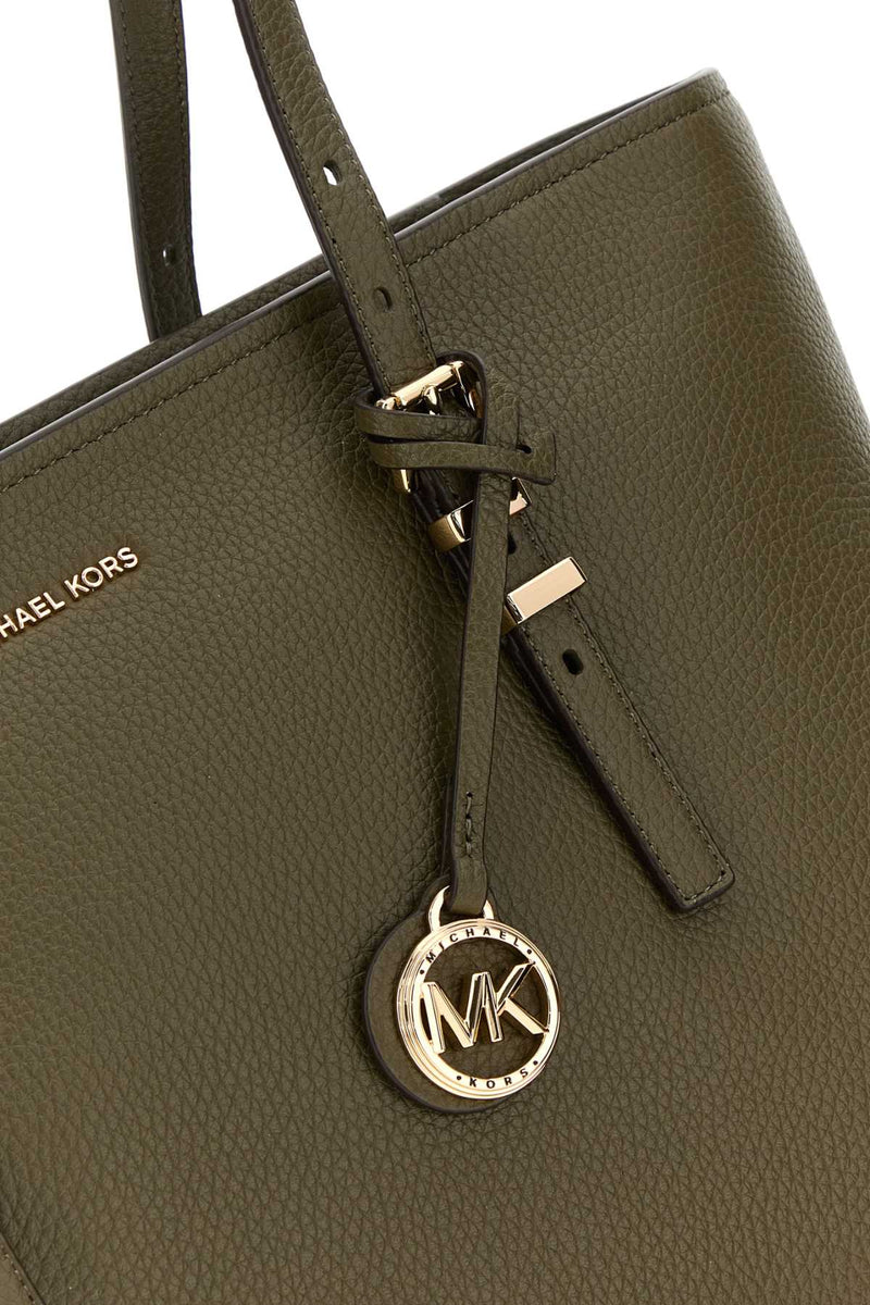Michael By Kors Quinn Shoulder Bag — Green