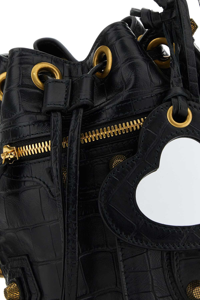 Balenciaga Le Cagole Bucket Bag — Black