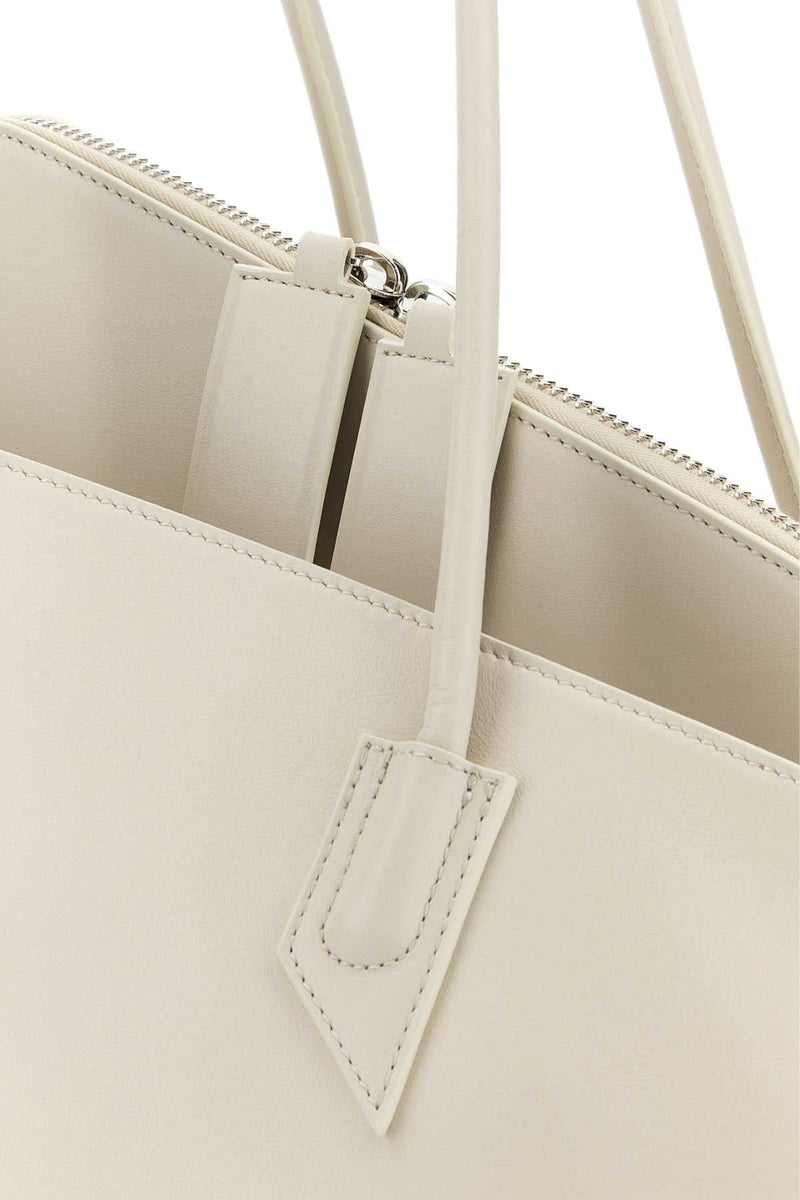 The Attico La Passeggiata Medium Shoulder Bag — Ivory
