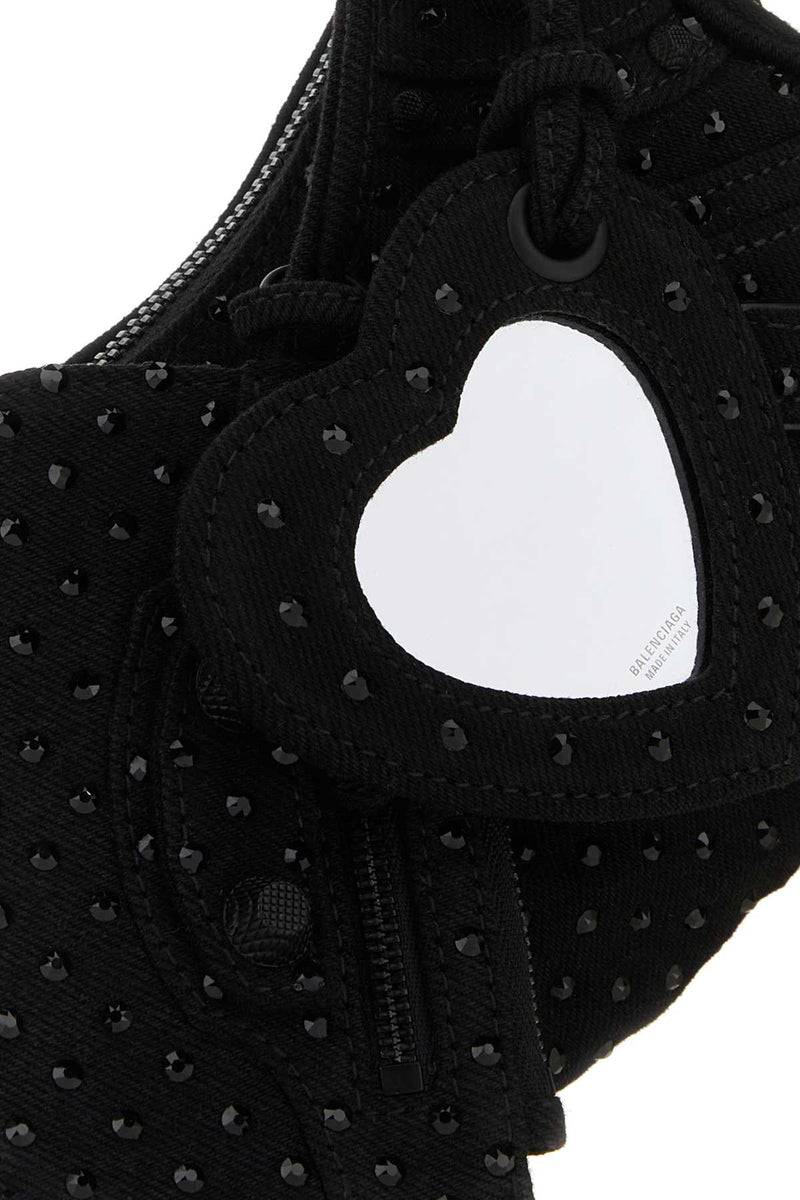 Balenciaga Le Cagole Xs Shoulder Bag — Black
