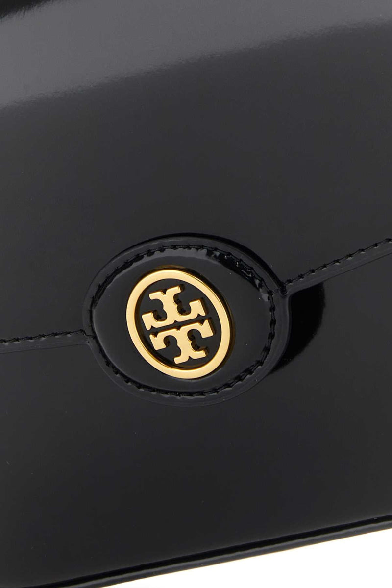 Tory Burch Robinson Shoulder Bag — Black
