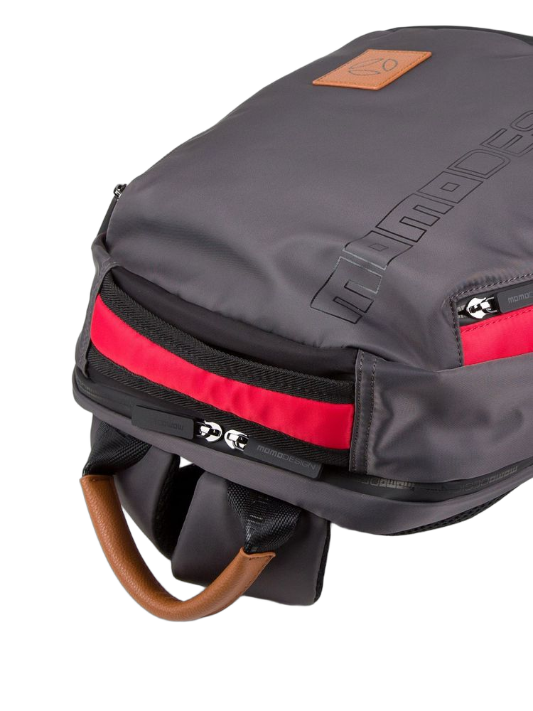 Momo Design Titanium Nylon Backpack — Gray