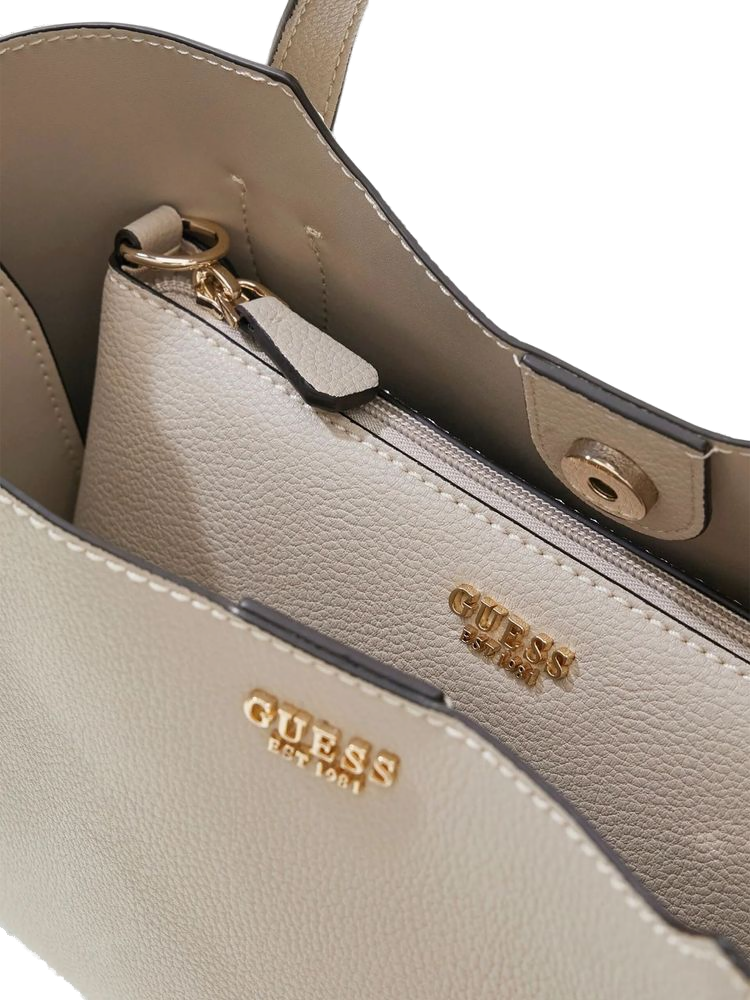 Guess Shoulder Bag — Beige Polyurethane