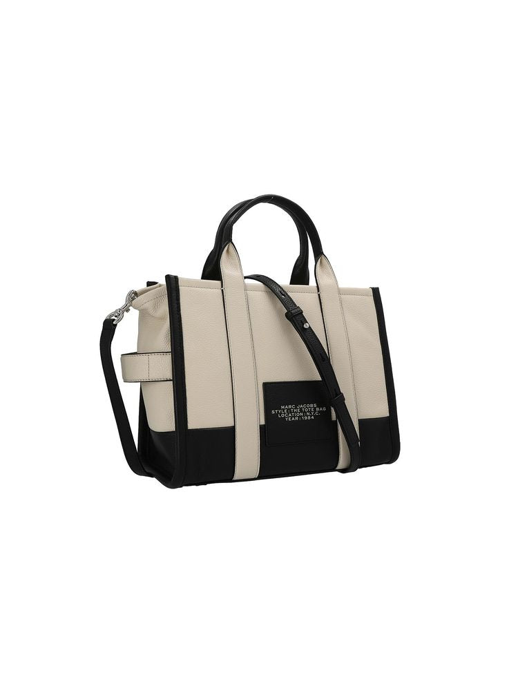 Marc Jacobs Cow Leather Tote Bag — White