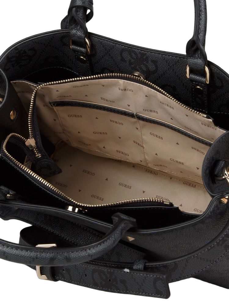 Guess Meridian Ii Tote Bag — Gray Polyurethane