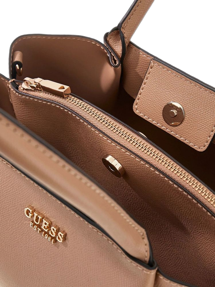 Guess Shoulder Bag — Beige Polyurethane