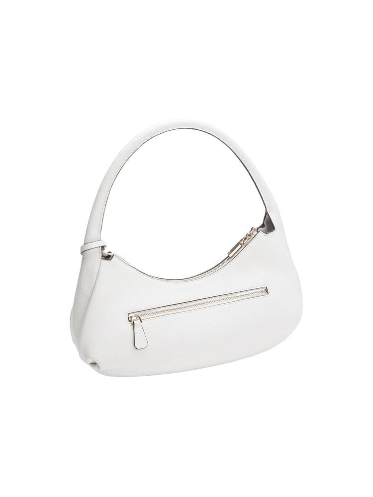 Guess Polyurethane Hobo Bag — White