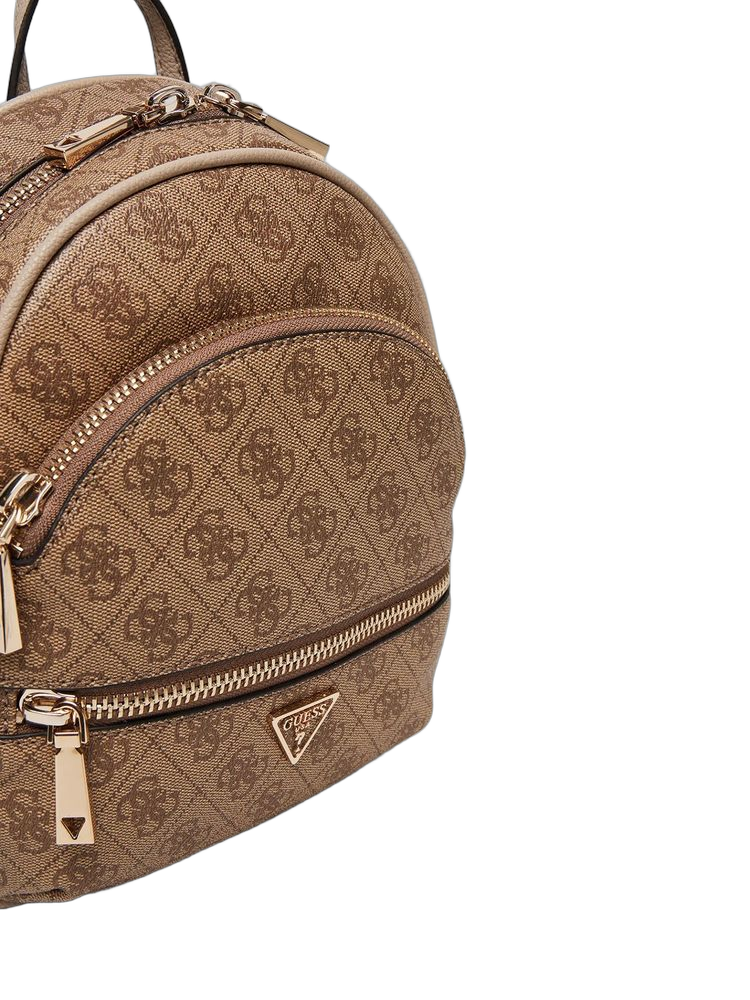 Guess Manhattan Ii Backpack — Beige Polyurethane