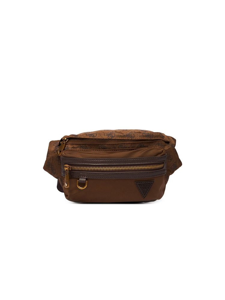 Guess Berlin Belt Bag — Brown Polyester