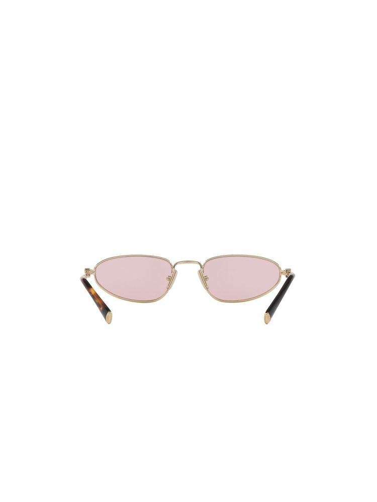 Miu Miu A52s Metal Frame Sunglasses — Pink