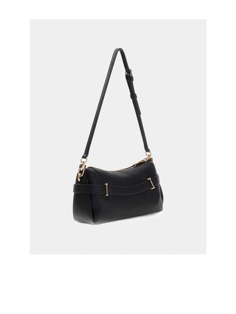 Guess Crossbody Bag — Black Polyurethane