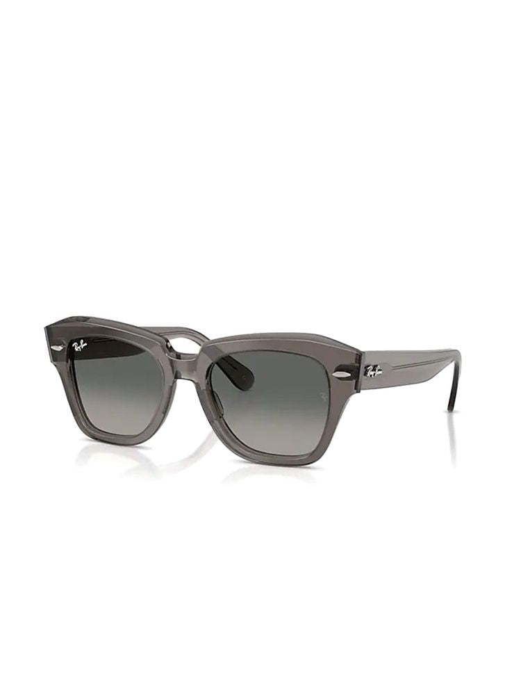 Ray-Ban 0rb2186 Gradient Lens Sunglasses — Gray Acetate