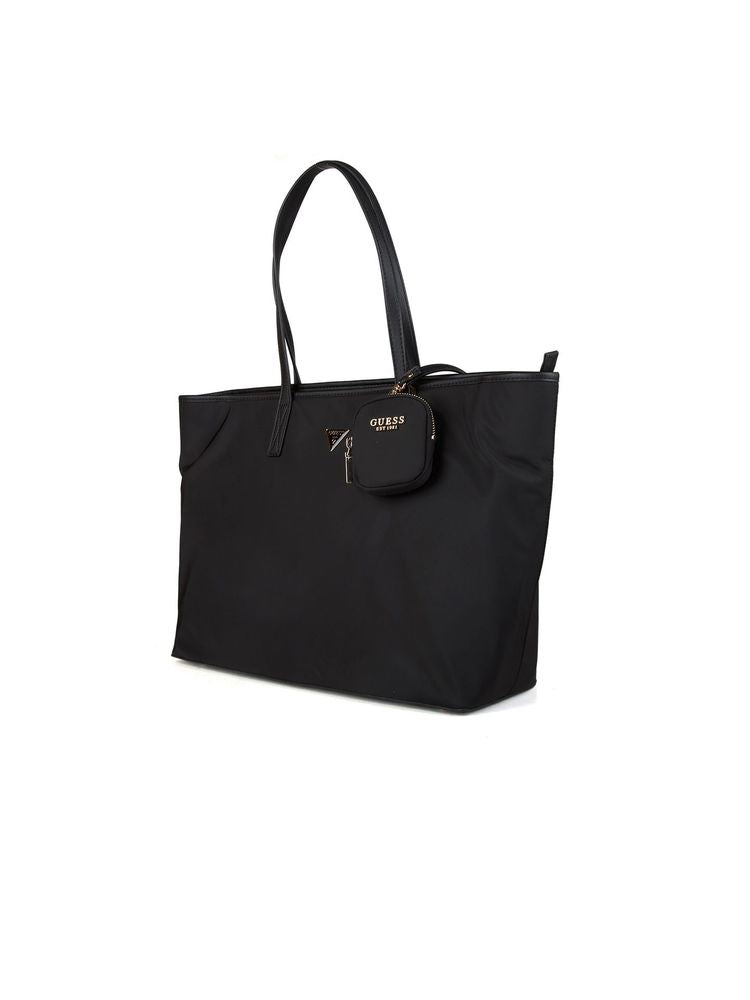 Guess Polyester Tote Bag — Black