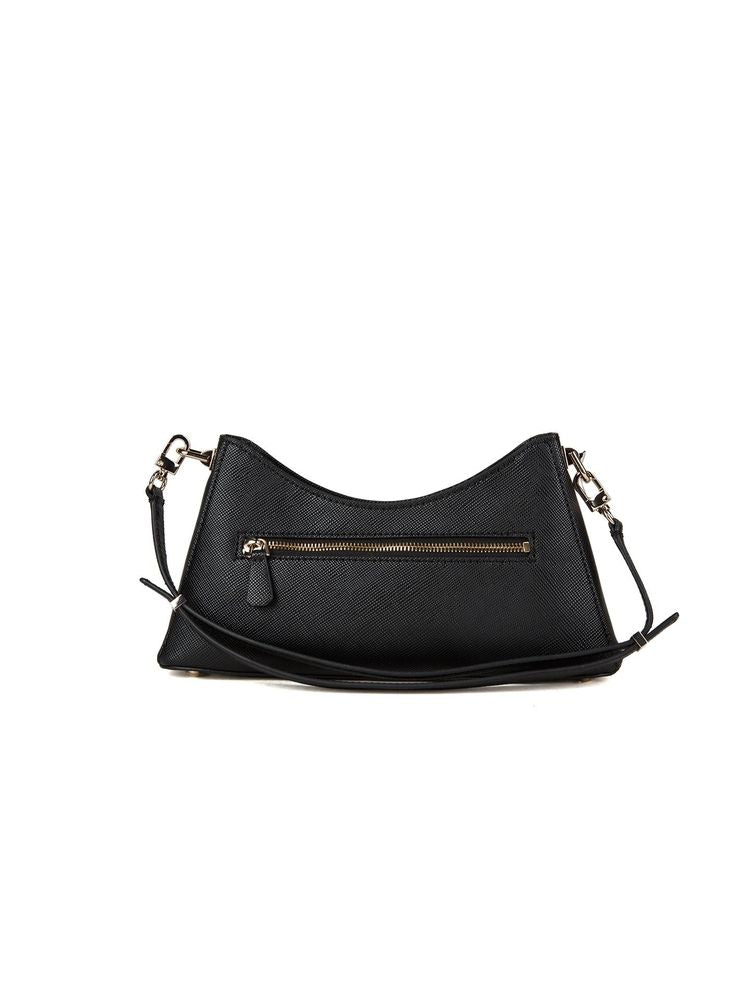 Guess Shoulder Bag — Black Polyurethane