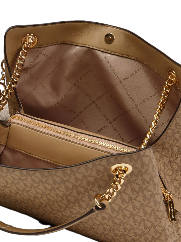 Michael Kors Crossbody Bag — Camel Polyvinyl Chloride