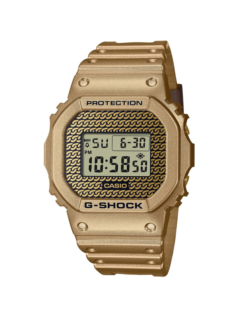 Casio Digital Quartz Watch — Gold Resin (gum) Watches
