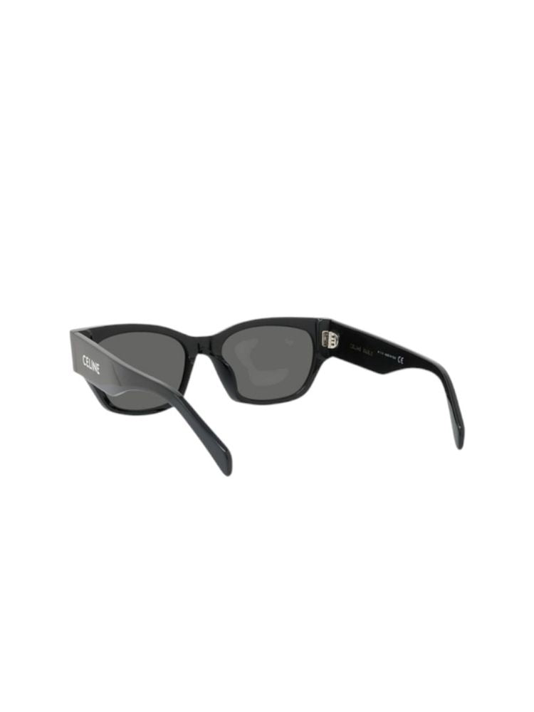 Celine Cl40197u Acetate Cat-Eye Sunglasses — Black