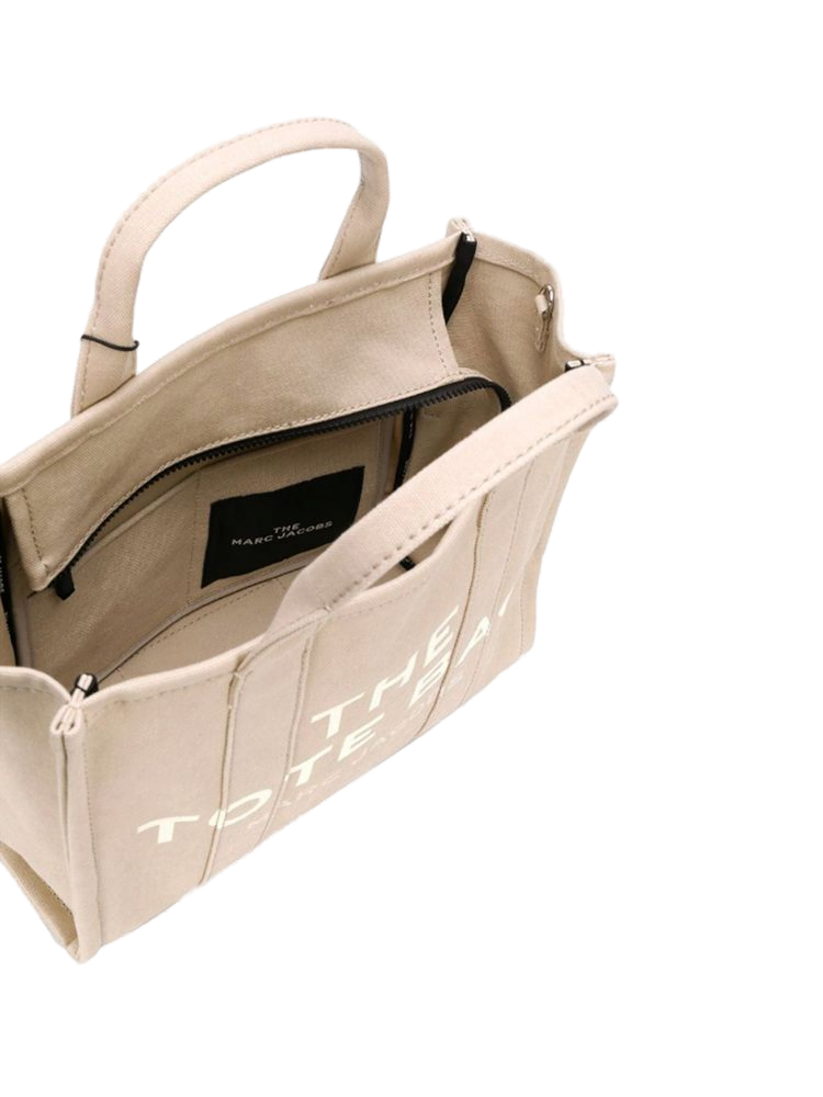 Marc Jacobs Canvas Tote Bag — Beige Cotton