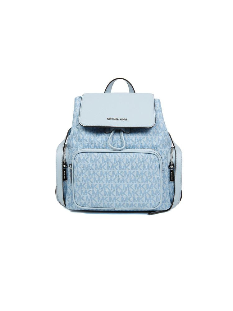 Michael Kors Backpack — Blue Polyvinyl Chloride