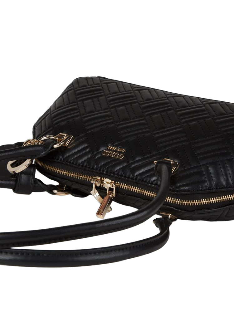 Guess Shoulder Bag — Black Polyurethane