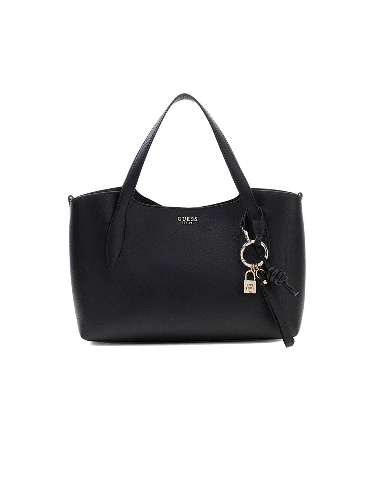 Guess Melody Shoulder Bag — Black Polyurethane