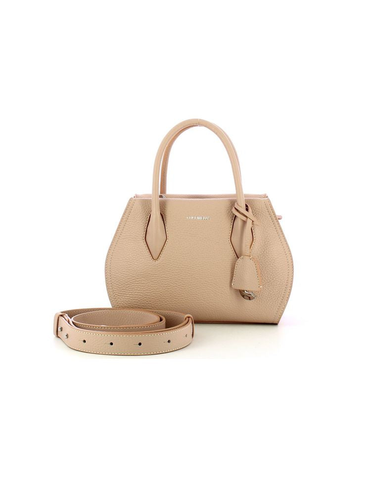 Coccinelle Shoulder Bag — Beige Cowhide