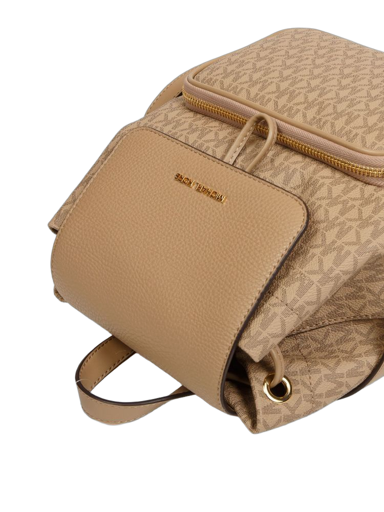 Michael Kors Backpack — Camel Polyvinyl Chloride